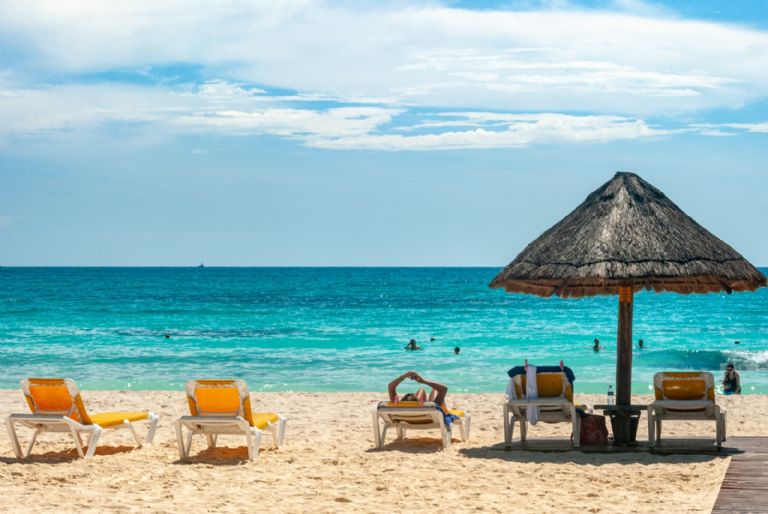 Así es la playa Gaviota Azul