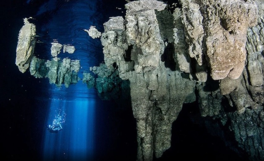 grutas de cenote Siete Bocas